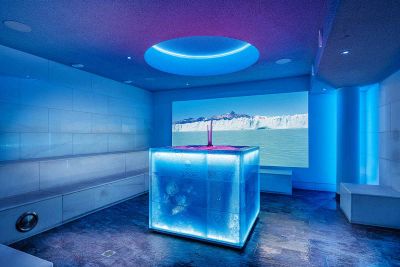 Gletscher-Eis Lounge