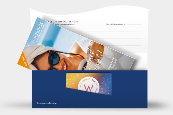 Geschenkkuvert mit Karte